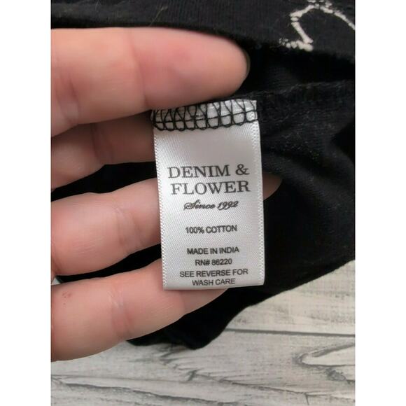 2T Denim & Flower Dancing Skeletons Tee - Picture 5 of 5